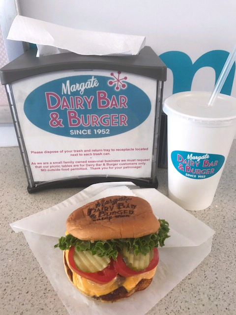 Margate dairy bar MDB Burger